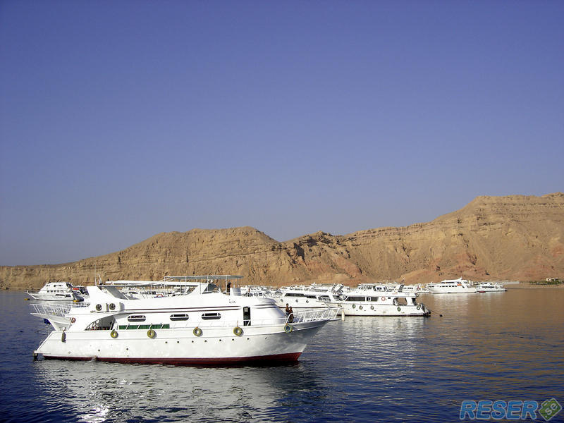 Dykbåtar utanför Sharm el-Sheikh