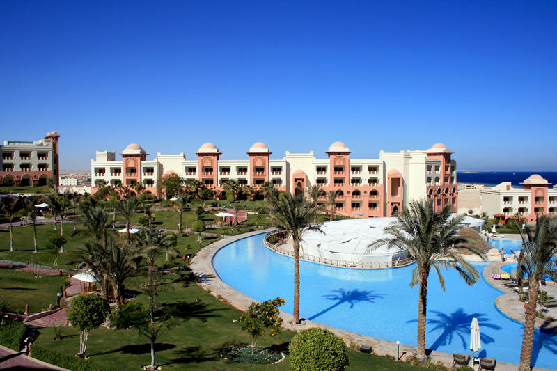 Hotell i Makadi Bay, Egypten
