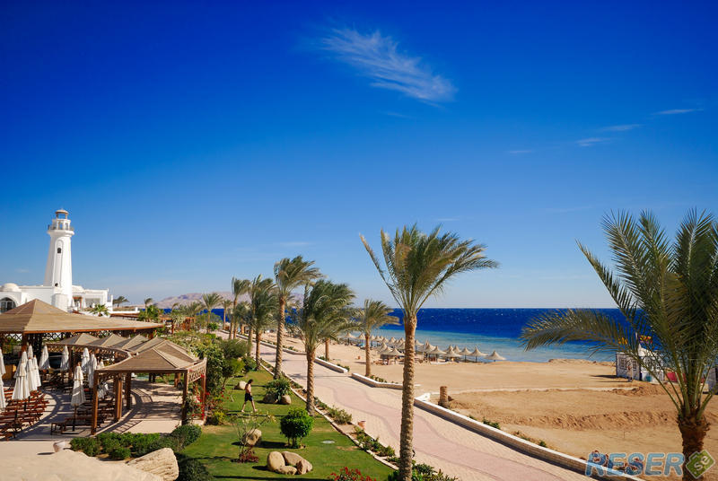 Kusten vid Sharm el-Sheikh