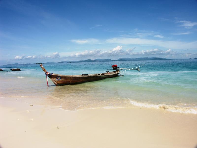 Fiskebåt på Koh Phi Phi