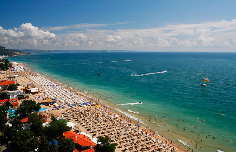 Golden Sands i Bulgarien