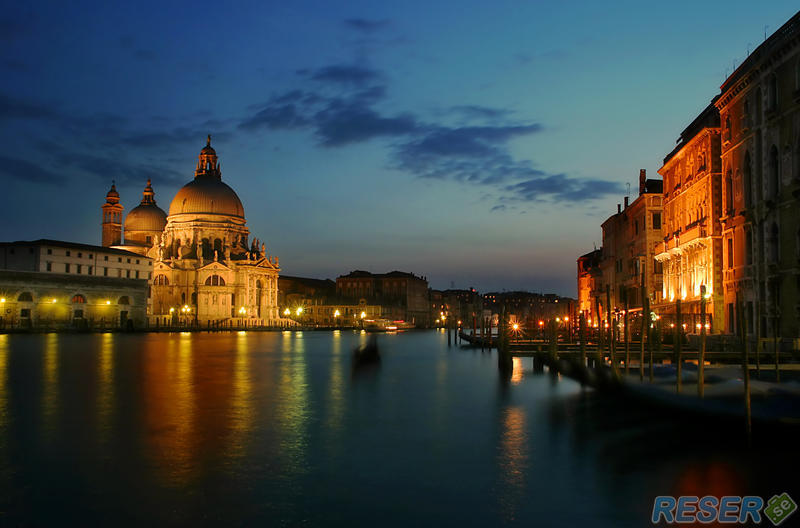 Nattbild i Venedig