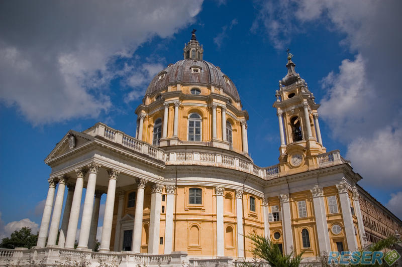 Superga basilica i Turin