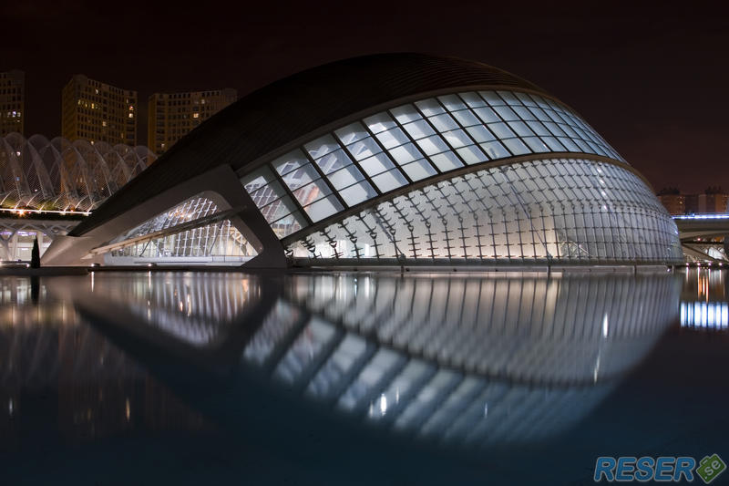 L'Hemisferic museum, Valencia