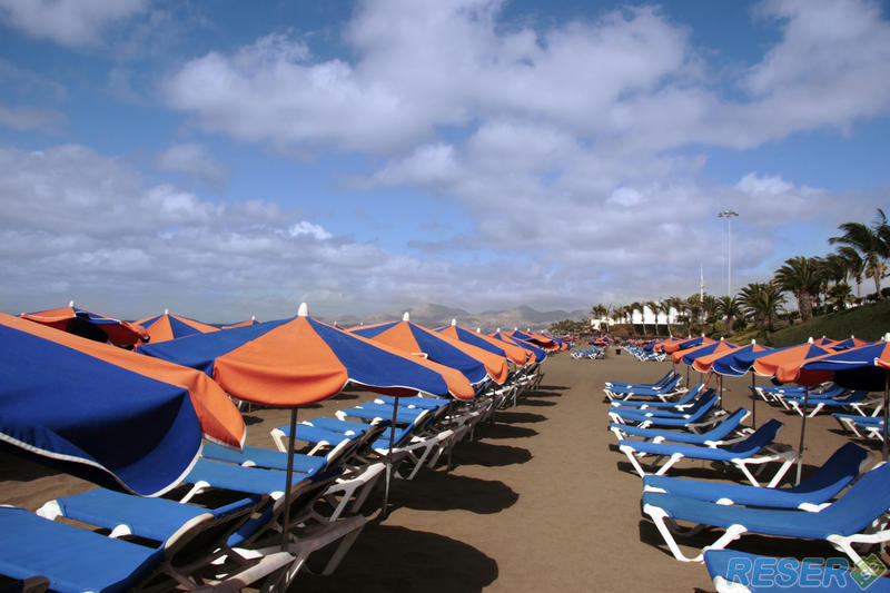 Stranden på Lanzarote