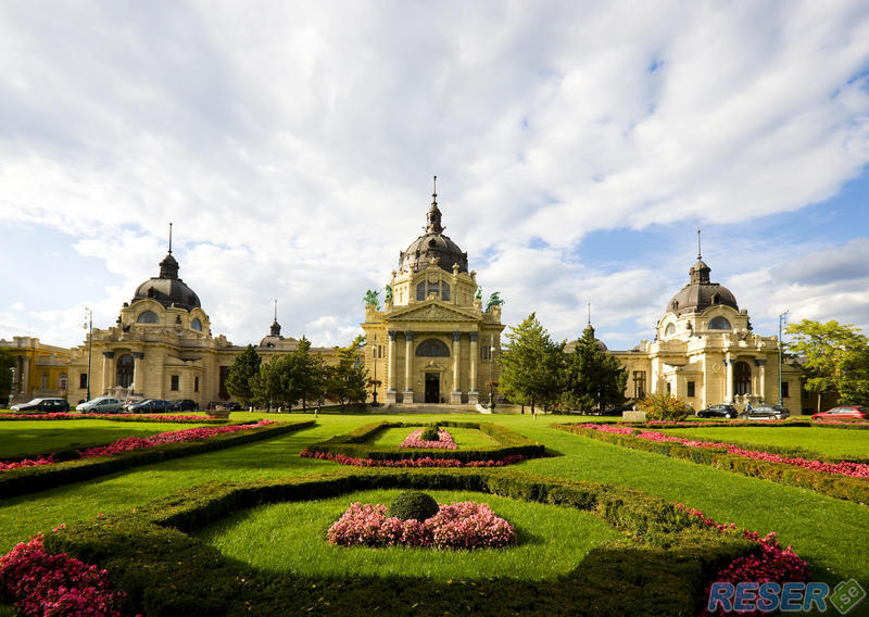 Széchenyi termalbad i Budapest