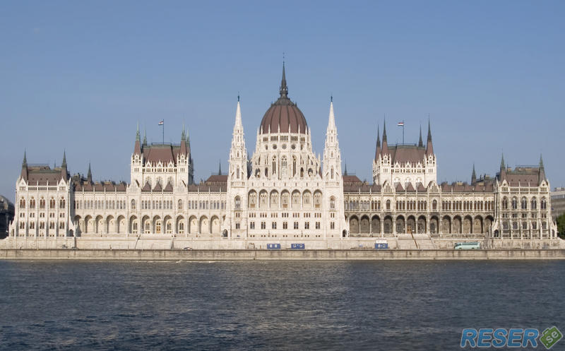Ungerska parlamentet i Budapest