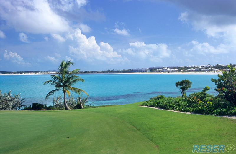 Golfbana i Bahamas