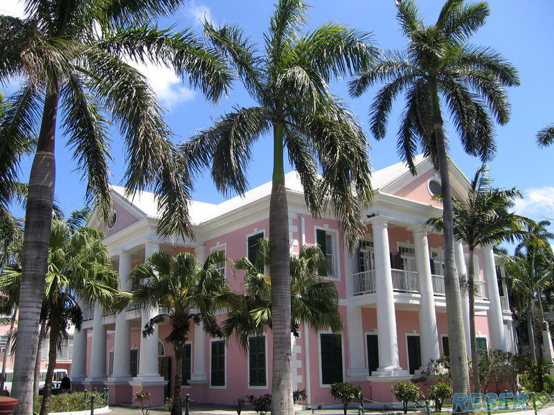 Myndighetshus i Nassau, Bahamas