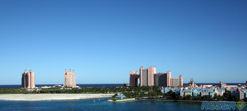 Paradise Island i Nassau, Bahamas