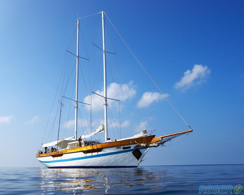 Segelfartyg i Bahamas