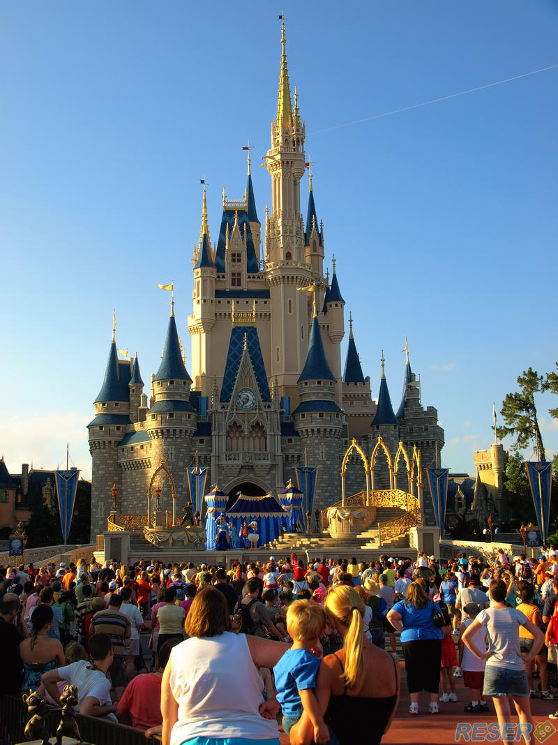 Askungens slott i Walt Disney World - Orlando, Florida