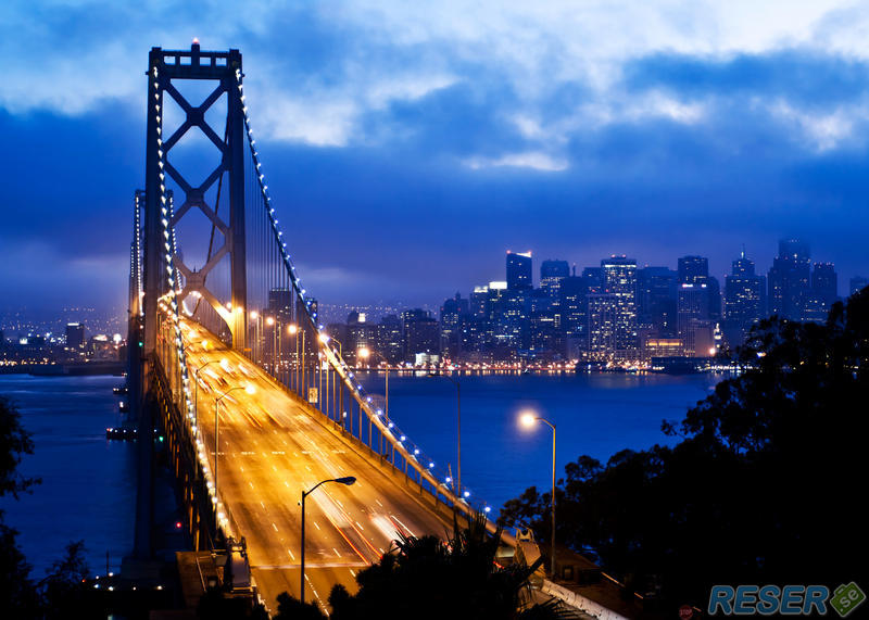 Bay Bridge i San Francisco