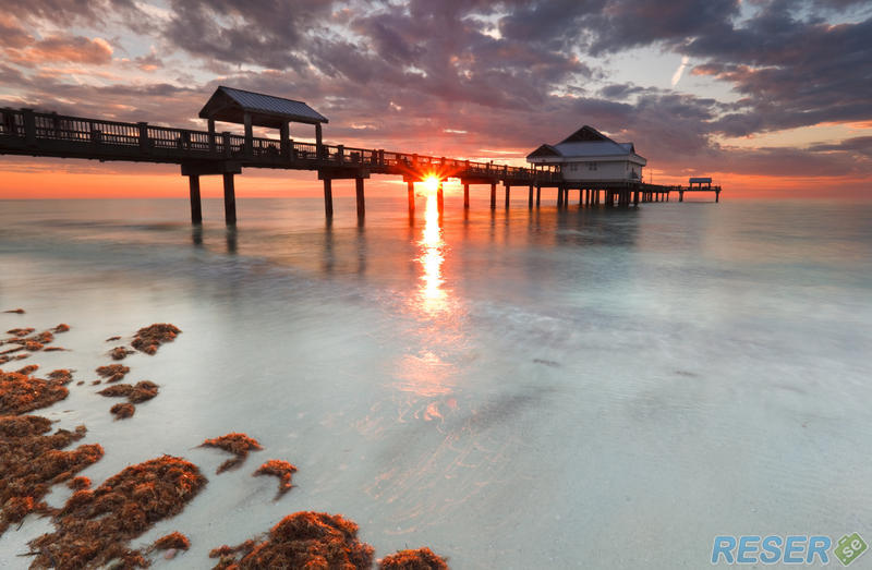 Clearwater Beach i Florida