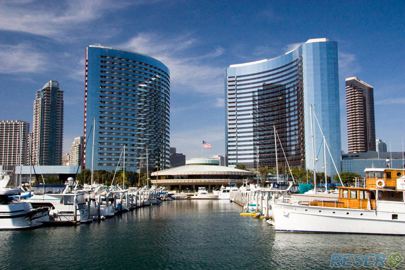 Småbåtshamnen i San Diego