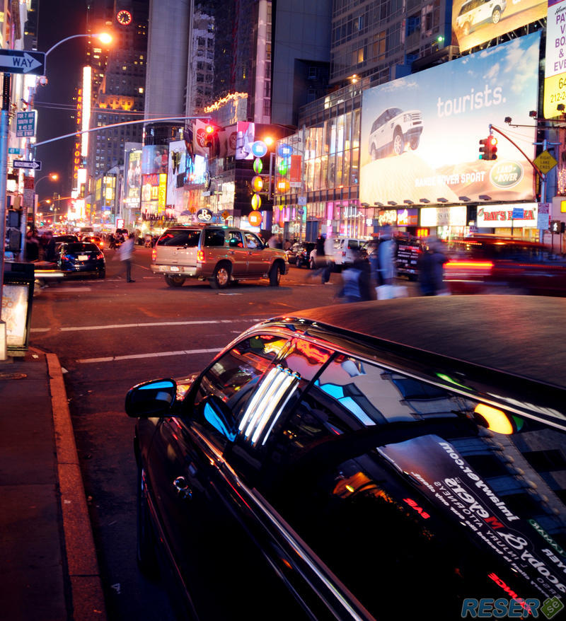 Stadsmiljö i New York