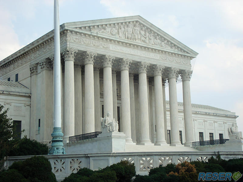 Supreme court building Washington DC