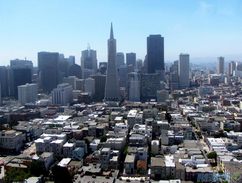 Översikt av San Francisco