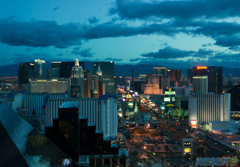 Vy över Las Vegas, Nevada