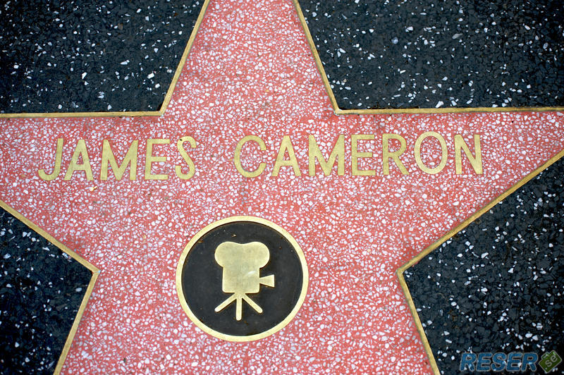 James Camerons stjärna på Hollywood Walk of Fame